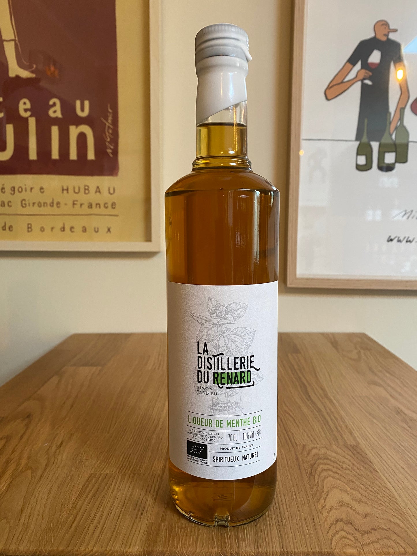 Liqueur de menthe - La Distillerie du Renard